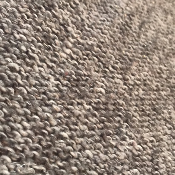 Oversized grey knit sweater - Picture 4 of 4